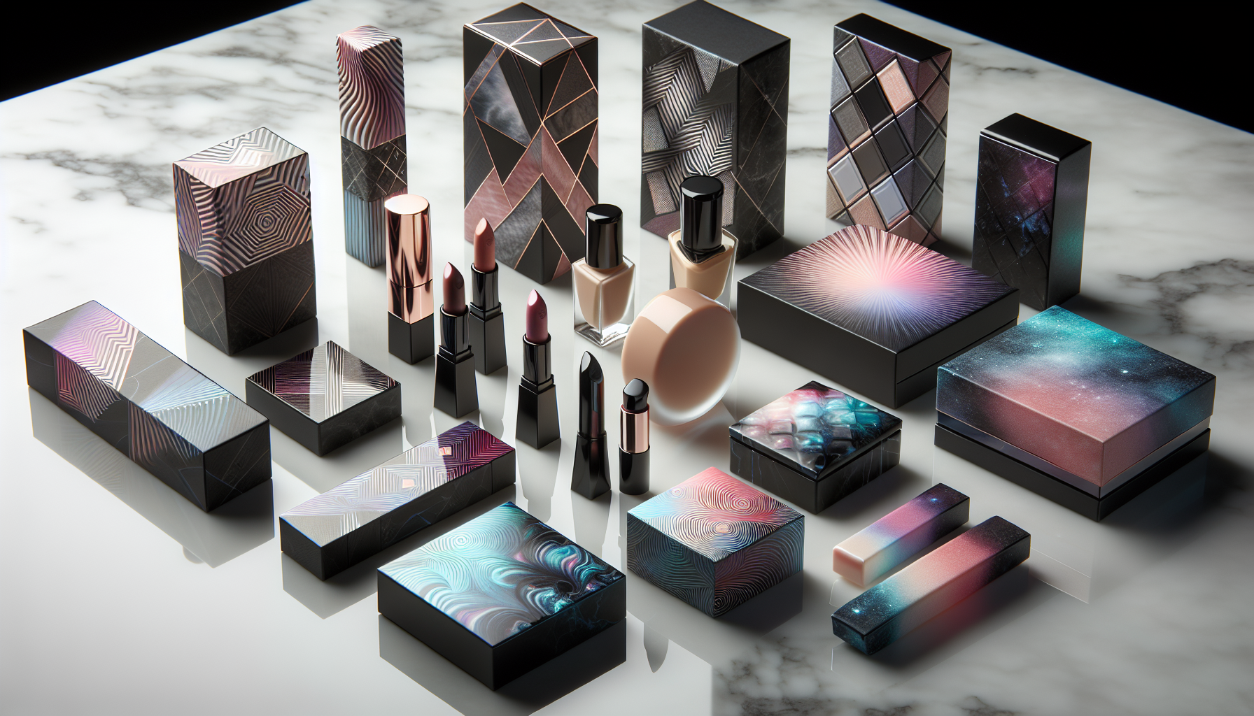 Eye-catching cosmetic packaging designs