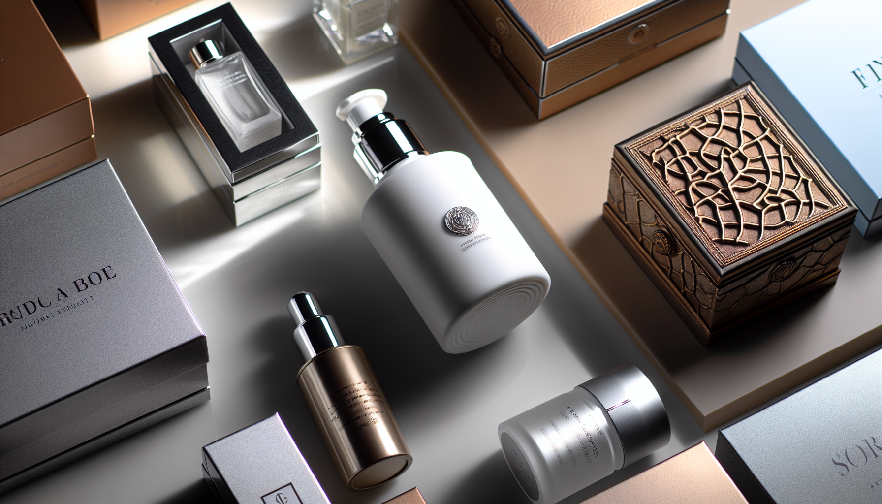 Luxury personal care product packaging